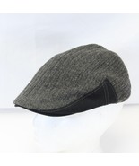 Goorin Bros Newsboy Hat Cabbie Driver Flat Cap Wool Blend Black Size S - $413.99 MXN