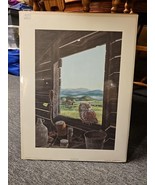 Don Balke Screech Owl Signed &amp; Numbered 589/1000 Vein Mtn. Series Print ... - $59.35