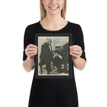 Count Basie Framed REPRINT signed photo - £62.12 GBP