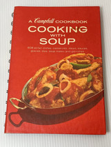 A Campbell Cookbook Cooking with Soup Spiralbound Vintage 1972 - £4.62 GBP
