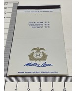 Matchbook Covers  Matson Lines  S.S. Lurline, Mariposa &amp; Monterey Unstru... - $17.36 CAD