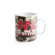 Man Flu Survivor Giant Coffee Mug - £34.15 GBP