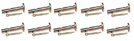 10 Pack, Shear Pins & Cotter Pins Compatible With MTD 738-04124, 738-04124A - $11.39
