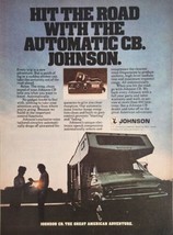 1977 Print Ad Johnson Automatic CB Radios Motor Home Waseca,Minnesota - $19.78