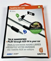 Griffin UNIV35T35MIC Audio Aux Cable with Handsfree MIC for Iphone/smart... - €6,80 EUR