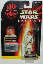 Star Wars Episode I Obi-Wan Kenobi Jedi Duel Figure 1998 #84073 SEALED MIB - £3.97 GBP