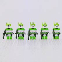 Star Wars 442nd Battalion Clone troopers 5pcs Minifigures Bricks Toys - $14.49