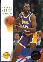 1993 - 94 SkyBox Premium NBA Trading Card - James Worthy - Los Angeles Lakers  - £1.57 GBP