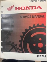 1979 1980 1981 1982 1983 1984 Honda XL200R XL 20 Service Atelier Réparation Neuf - £104.85 GBP