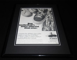 1972 Converse Basketball Shoes Framed 11x14 ORIGINAL Vintage Advertisement - £35.02 GBP