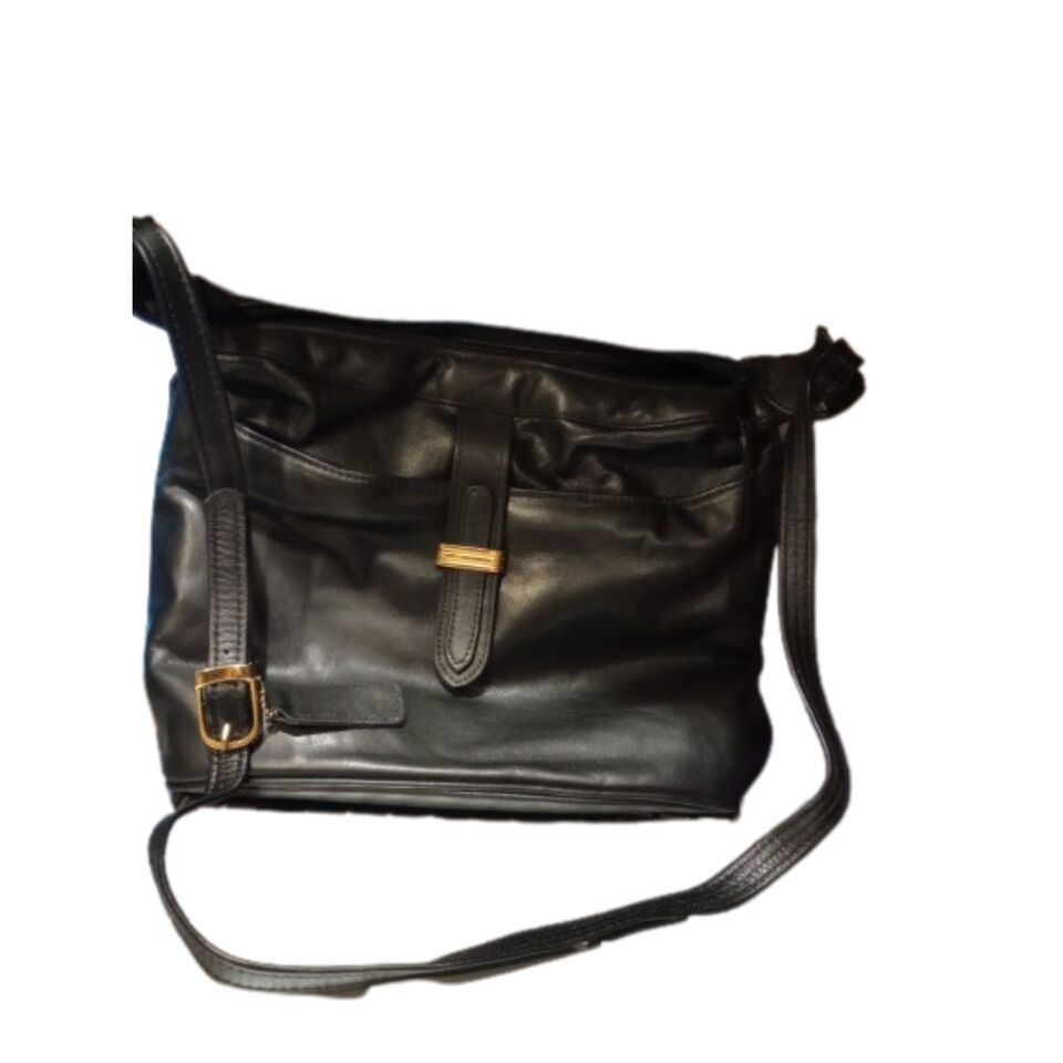 Vintage Jacqueline Ferrar Black Leather Purse and 16 similar items
