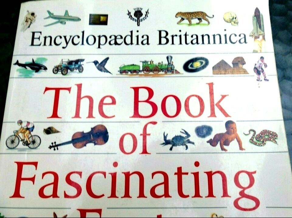 The Book of Fascinating Facts Encyclopedia Britannica  1992 paperback fo... - $12.65