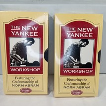 New Yankee Workshop Lot of 2 VHS Tapes Sealed - Chop Saw Station, Router Table - £12.56 GBP