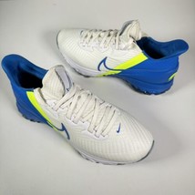 Nike Air Zoom Infinity Tour White &amp; Blue Golf Shoes Men&#39;s Sz 7.5 CT0540-102 - £93.86 GBP