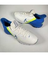 Nike Air Zoom Infinity Tour White &amp; Blue Golf Shoes Men&#39;s Sz 7.5 CT0540-102 - $118.79