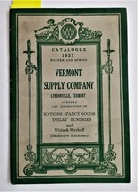 1923 antique VERMONT SUPPLY CATALOG notions fancy goods toilet sundries  - £136.59 GBP