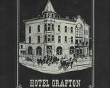 Wickesbergs Hotel Grafton Menu Wisconsin Ave in Grafton Wisconsin 1984 - $37.62