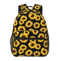 sunflower school backpack back pack bookbags  for boys  girls kids small daypack - £21.32 GBP
