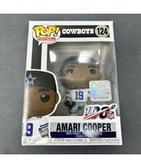 Funko POP! Football Cowboys Amari Cooper #124 FAST SHIP Minor box wear - $14.24