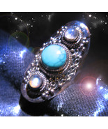 HAUNTED RING TRIUNE FLAME OF THE INFINITE SUPERNATURAL HIGHEST LIGHT MAGICK - $682.20 CAD