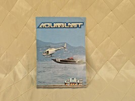 Aquablast Elite Guide 1998 Game Manual for Amiga Keypunch USA Software - $14.49