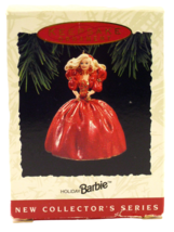 Hallmark Keepsake Holiday Barbie Doll Ornament 1ST In Holiday Barbie Series 1993 - £11.74 GBP