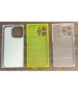 Solid Color Transparent Shockproof TPU Soft Case For iPhone 15 Pro Max S... - $26.82 CAD