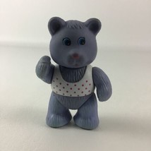 Remco Dream Bears Poseable Action Figure Cubby Purple Bear Vintage 1984 Toy - £11.83 GBP