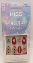 KISS Voguish Fantasy Holiday, Press on Nails, Time with You, Multicolor,... - $9.99