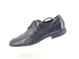 Cole Haan Mens Air Adams C09162 Black Leather Lace Up Oxford Dress Shoes... - $19.63