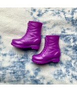 mattel barbie fashionistas purple combat boots B Logo Ankle Lace - £8.29 GBP