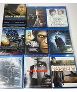 Mixed Lot Of 9 Blu-ray  DVDs, Jurassic World 3D Transformers Taken 2 and... - £18.83 GBP
