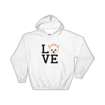 Love Chihuahua : Gift Hoodie Cute Dog Canine Pets Dogs Cute - £28.76 GBP