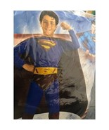 Superman Returns Halloween Costume Boys large 12 14 Super Hero Rubies NWT - $405.06 MXN