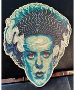 Bride of Frankentien wooden head. Original Artwork by Robert Kling 12.5"... - $60.00