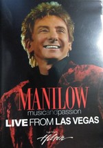 Manilow Music and Passion Live From Las Vegas Hilton Hotel 2-Disc DVD Set - £4.75 GBP