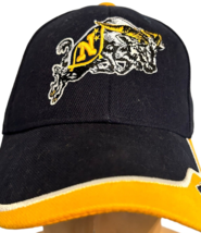 USNA Navy Midshipmen Goat logo Navy blue/Yellow adjustable hat by coloss... - $7.60