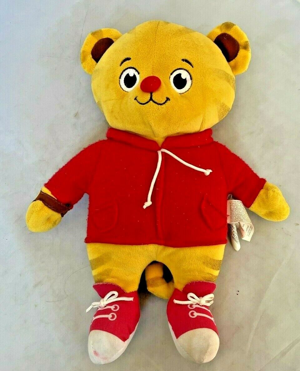 Primary image for Daniel Tiger Plush Doll Stuffed Animal Toy Disney Junior 2018 Talking Works 14"