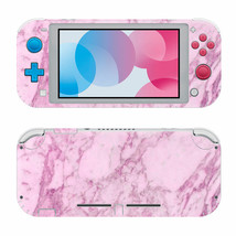 For Nintendo Switch Lite Protective Vinyl Skin Wrap Pink Pearl Decal  - $12.97