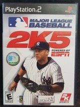 N) Major League Baseball 2K5 (Sony PlayStation 2, 2005) Video Game Derek Jeter - £3.96 GBP