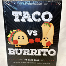 Hot Taco Card Game Taco vs. Burrito Box Brand New Sealed - $7.85