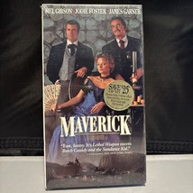 Maverick (VHS, 1994) VCR Factory Sealed Brand New - £3.88 GBP