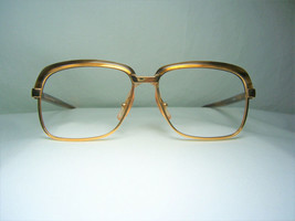 Buris luxury eyeglasses Gold filled CIA Analist square frames NOS - £194.47 GBP