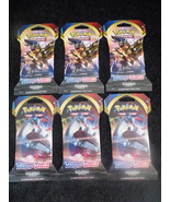 Pokemon Trading Card Game: Sword and Shield Sleeved Booster Pack-Lot of 6 - $83.02 CAD