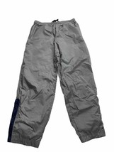 Nike Track Pants Mens XL Gray Elastic Waist Zip Pockets Inner Drawstring - £20.07 GBP