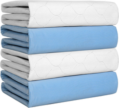 Heavy Absorbency Bed Pad, Washable and Reusable Incontinence Bed Underpa... - $55.38