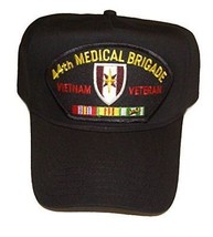Us Army 44TH Medical Brigade Bde Vietnam Veteran Hat W/ Campaign Ribbons - £14.08 GBP