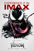 Venom Movie Poster Marvel Comics IMAX Art Film Print 14X21&quot; 24x36&quot; 27x40&quot; 32x48&quot; - £10.27 GBP+