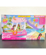 Barbie Dream Boat Playset with Accessories 20+ Pieces HJV37 DENTED OUTER... - $38.91 CAD