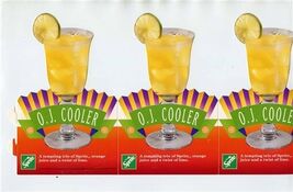 Sprite Die Cut Table Top O J Cooler Adverting Piece 1992 - $37.62